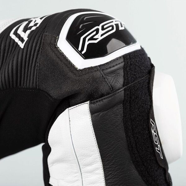 Комбінезони RST Pro Series Evo Airbag CE Mens Leather Suit - White / Black (M) 103238WHI-42 фото