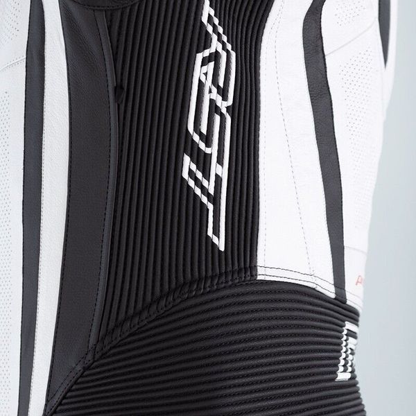 Комбінезони RST Pro Series Evo Airbag CE Mens Leather Suit - White / Black (M) 103238WHI-42 фото
