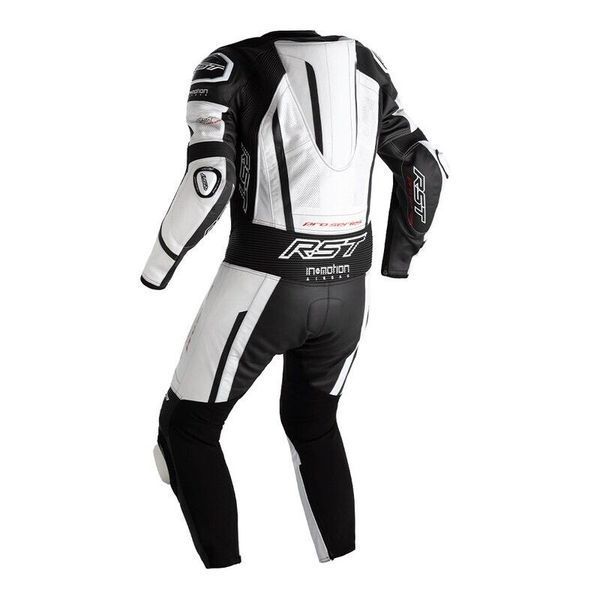 Комбінезони RST Pro Series Evo Airbag CE Mens Leather Suit - White / Black (M) 103238WHI-42 фото