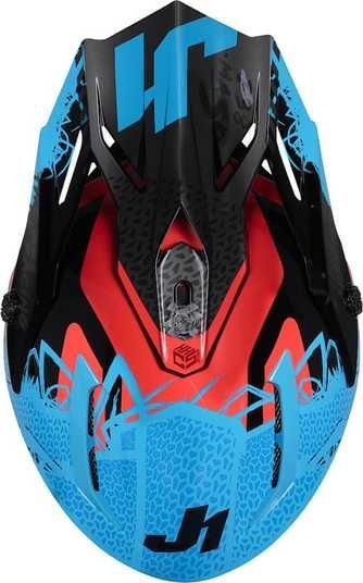 Купить Мотошлем Just1 J38 Mask Blue Red Black (L) 606332011200305