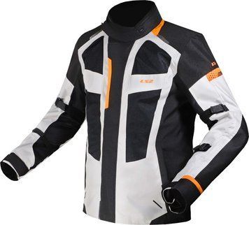 Куртка LS2 Scout Man Jacket Black Grey Orange (M) 64140F0152M фото