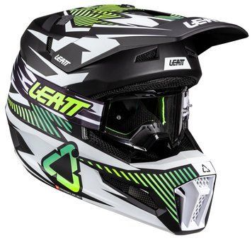 Шлем LEATT Moto 3.5 Helmet + Goggle [Storm Teal], XS 1026000600 фото