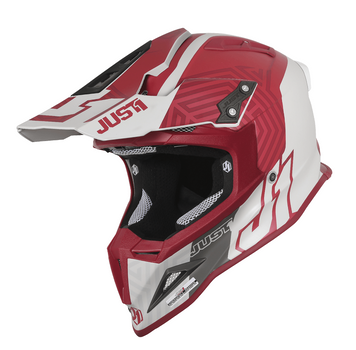 Шлем Just1 J12 Syncro Grey/ Dk Grey/ Bordeaux 606323027604605 фото