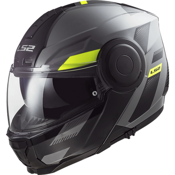 Шлем LS2 FF902 Scope Max Nardo Grey Hi-Vis Yellow XXL XXL 509022454XXL фото