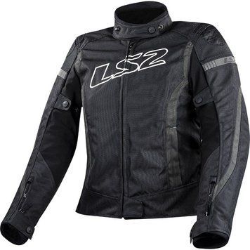 Куртка женская LS2 Gate Lady Jacket Black Dark Grey 64050F0007L фото