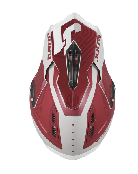 Шлем Just1 J12 Syncro Grey/ Dk Grey/ Bordeaux 606323027604605 фото