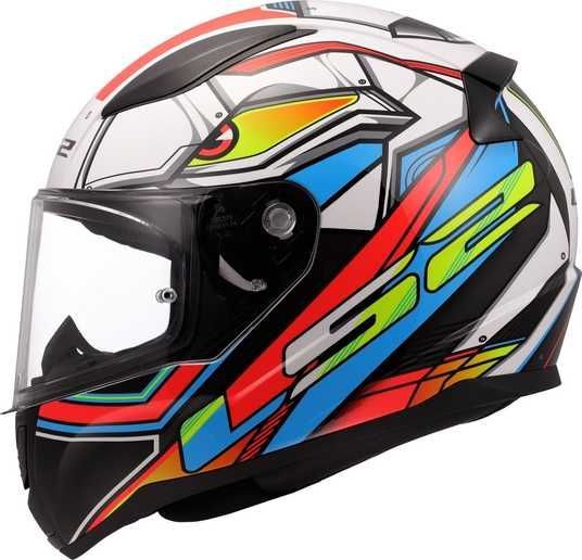 Купити Мотошолом LS2 FF353 Rapid 2 Xdron White Neon Orange (S) в