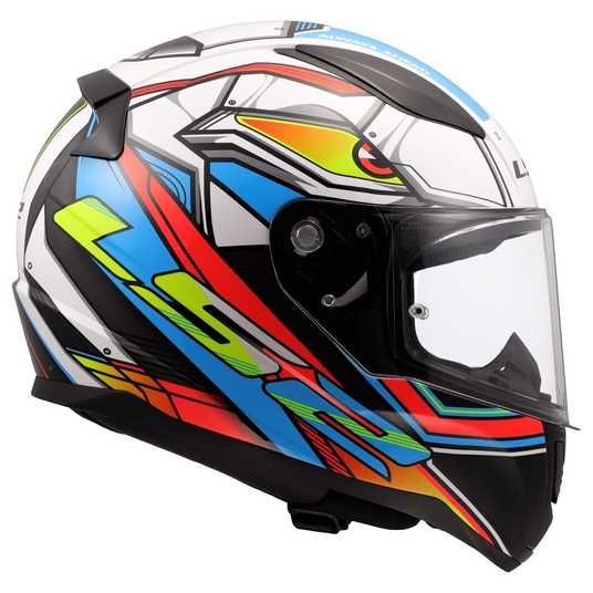 Купити Мотошолом LS2 FF353 Rapid 2 Xdron White Neon Orange (S) в