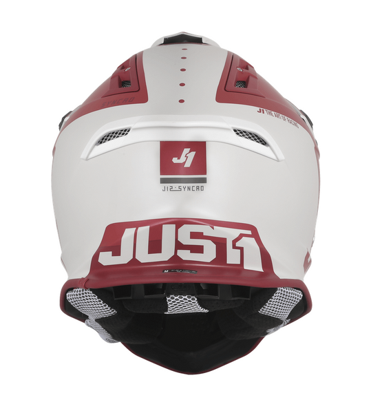 Шлем Just1 J12 Syncro Grey/ Dk Grey/ Bordeaux 606323027604605 фото