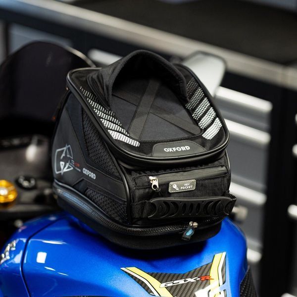 Сумка на бак Oxford Q4R Tank Bag - Black OL290 фото