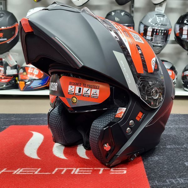 Мотошолом MT Genesis SV A1 Gloss Black XS 13470000113 фото