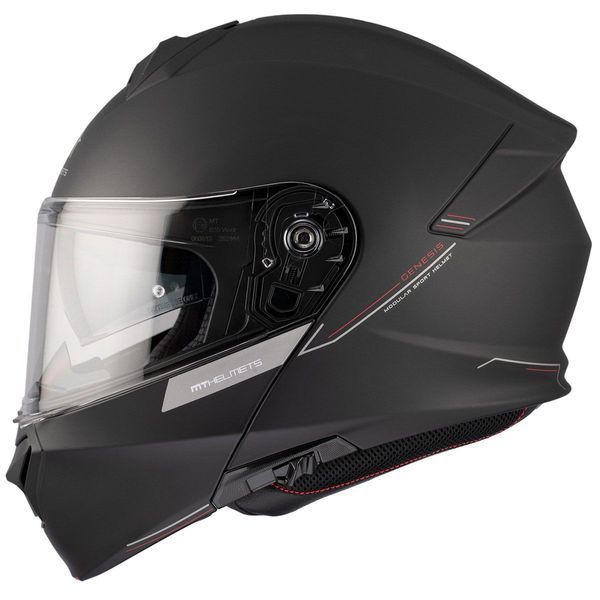 Мотошолом MT Genesis SV A1 Gloss Black XS 13470000113 фото