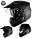 Мотошолом AXXIS WOLF DS Solid Matt Black M 000004526_3 фото 2