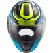 Шлем LS2 FF353 Rapid Gale Matt Black Blue Yellow L 103534625L фото 6