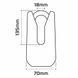 Oxford Monster Disc Lock - Black OF32M фото 3
