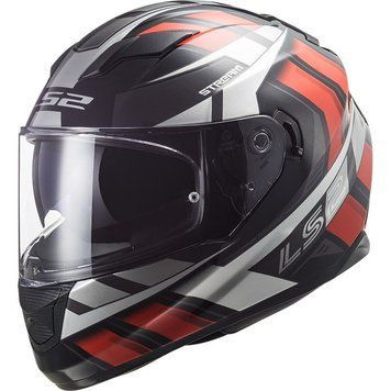 Шолом LS2 FF320 Stream Evo Loop Black Red XXL 103207032XXL фото