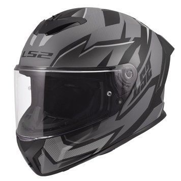 Мотошлем LS2 FF820 Rapid 3 Xtrem Matt Black Grey L 168201165L фото