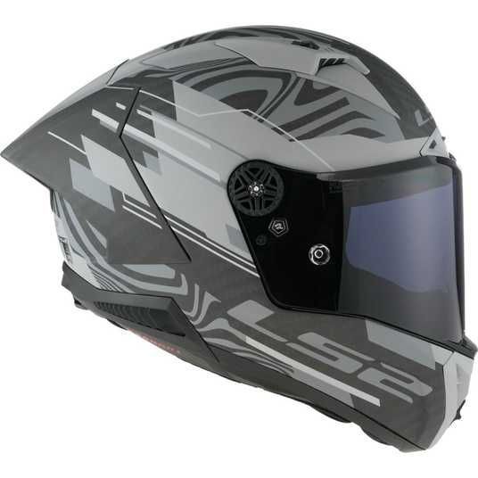 Купити Мотошолом LS2 FF805 Thunder GP Aero Polar Matt Black (L) в