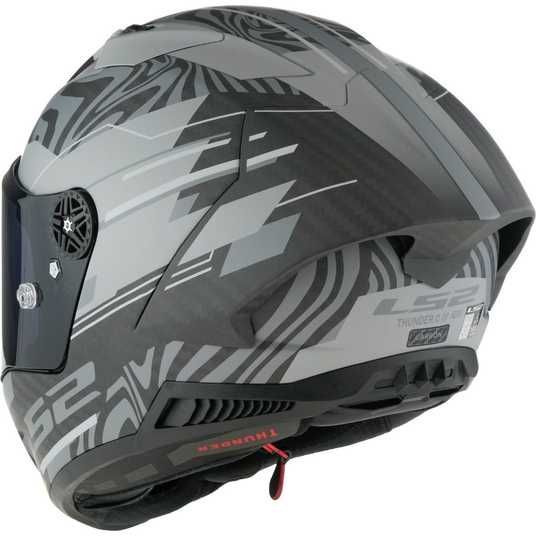 Купити Мотошолом LS2 FF805 Thunder GP Aero Polar Matt Black (L) в