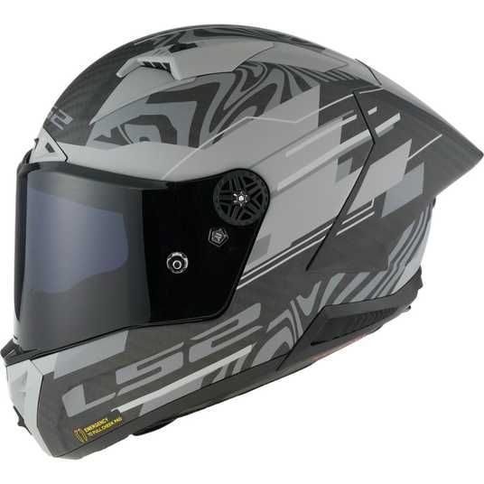 Купити Мотошолом LS2 FF805 Thunder GP Aero Polar Matt Black (L) в