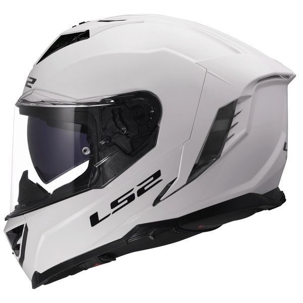 Мотошлем LS2 FF818 Storm 3 Solid Gloss White L 168180002L фото