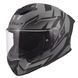 Мотошолом LS2 FF820 Rapid 3 Xtrem Matt Black Grey XS 168201165XS фото 1