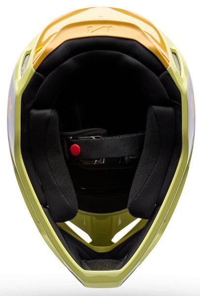 Шолом FOX V1 Helmet - IMAGE PRINT [Yellow], L 38640-471-L фото