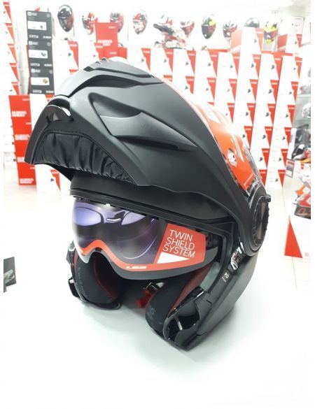 Шлем LS2 FF313 Vortex Matt Carbon S 503131098S фото