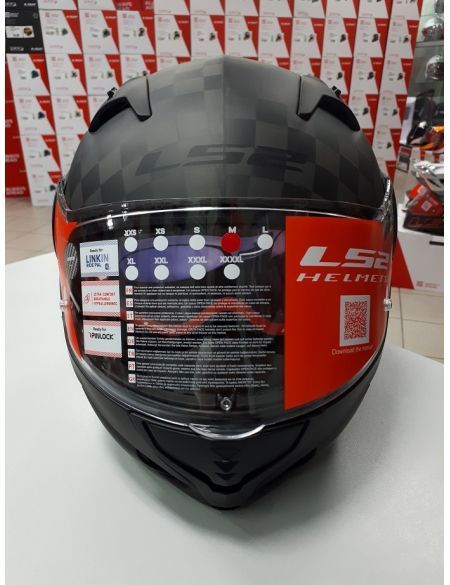 Шлем LS2 FF313 Vortex Matt Carbon S 503131098S фото