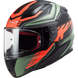 Шолом LS2 FF353 Rapid Gale Matt Black Red Matt Green L 103534662L фото 1