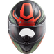 Шолом LS2 FF353 Rapid Gale Matt Black Red Matt Green L 103534662L фото 6