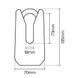 Oxford Monster Disc Lock - Yellow OF36M фото 4
