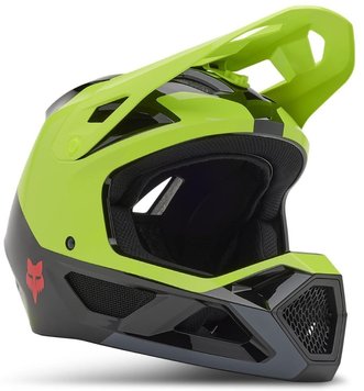 Шолом FOX RAMPAGE Helmet - BARGE [Flo Yellow], L 32208-130-L фото