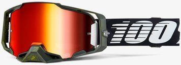 Очки 100% ARMEGA Goggle [Soledad], Mirror Red Lens 50005-00036 фото