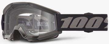 Дитячі окуляри 100% STRATA MINI Goggle [Black], Clear Lens 50033-00004 фото