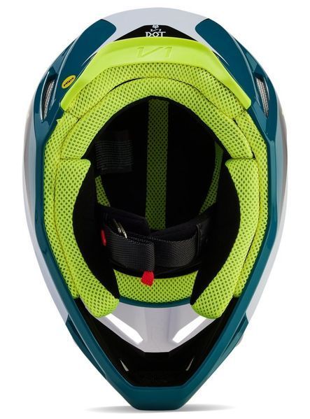 Шлем FOX V1 NITRO HELMET [Maui Blue], L 31370-551-L фото