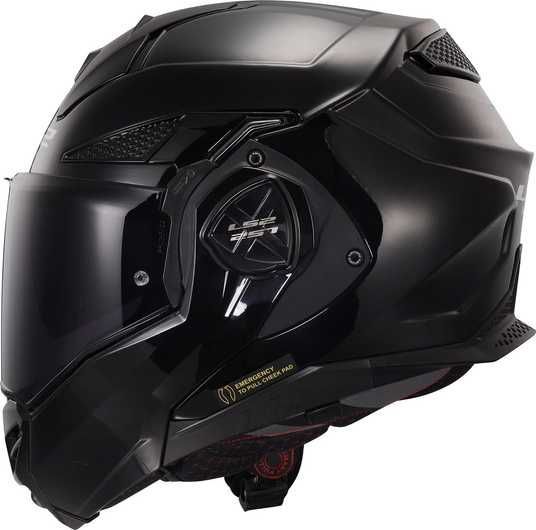 Купить Мотошлем LS2 FF901 Advant X Solid Gloss Black (L