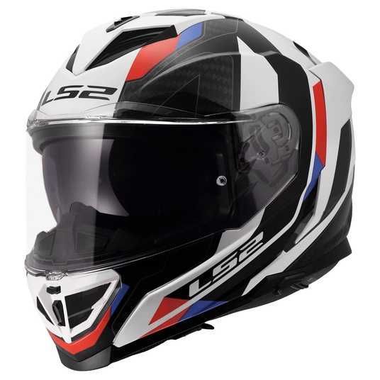 Купити Мотошолом LS2 FF818 Storm 3 Sporty White Blue Red L в