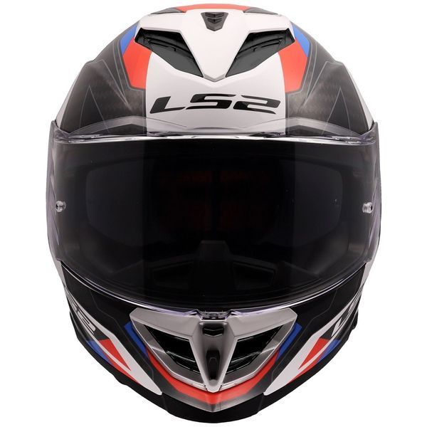 Мотошолом LS2 FF818 Storm 3 Sporty White Blue Red L 168180402L фото