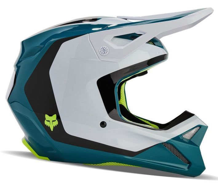 Шлем FOX V1 NITRO HELMET [Maui Blue], L 31370-551-L фото