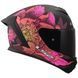 Мотошолом LS2 FF820 Rapid 3 Poppies 2 Black Pink M 168200411M фото 4