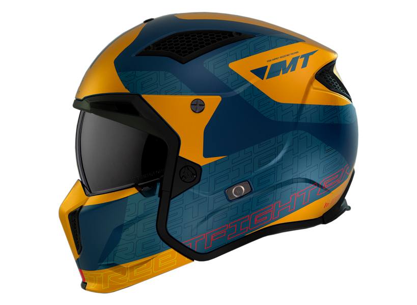 Мотошолом MT STREETFIGHTER SV S Totem C3 Matt Yellow ECE2206 M 000002614_2 фото
