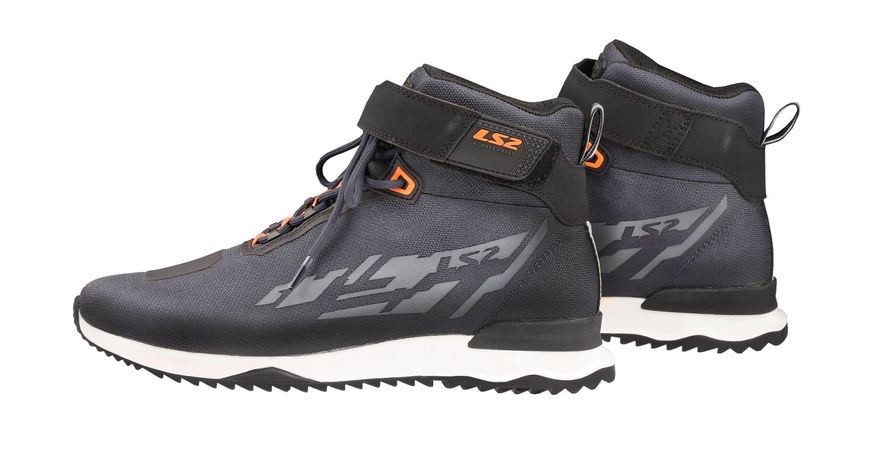 Мотовзуття LS2 Acrux Man Boots Dark Blue Hi-Vis Orange 71080C012344 фото