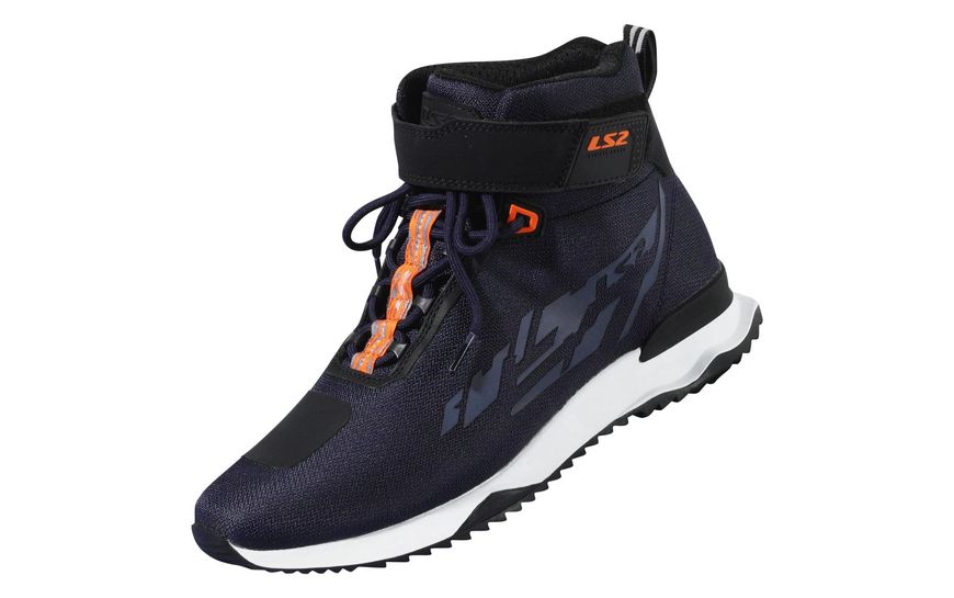 Мотовзуття LS2 Acrux Man Boots Dark Blue Hi-Vis Orange 71080C012344 фото