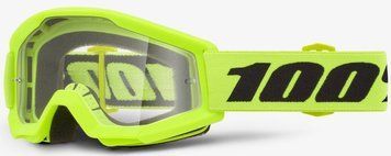 Дитячі окуляри 100% STRATA MINI Goggle [Yellow], Clear Lens 50033-00006 фото