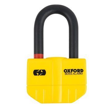 Замок Oxford Boss Alarm 14mm Disc Lock Yellow OF3 фото