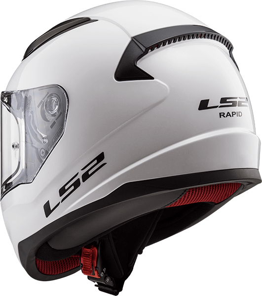 Шолом LS2 FF353 Rapid Single Mono Gloss White L 103531002L фото