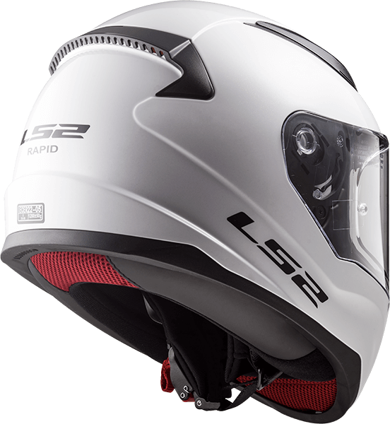 Шолом LS2 FF353 Rapid Single Mono Gloss White L 103531002L фото