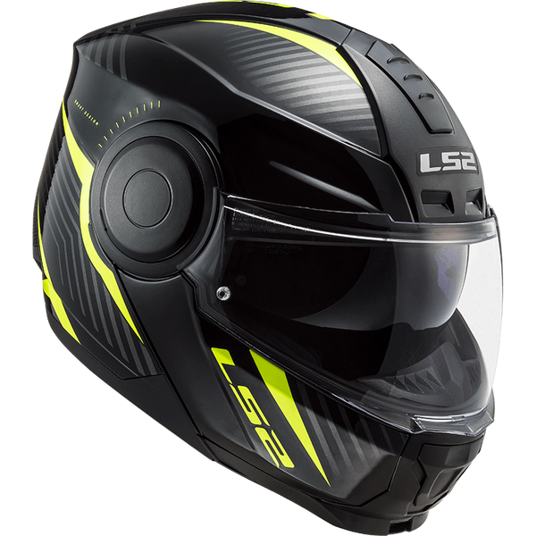 Шолом LS2 FF902 Scope Skid Black Hi-Vis Yellow L 509022054L фото
