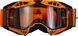 LS2 Aura Enduro Series Goggle Black Hi-Vis Orange with Clear Visor 7201003052 фото 2